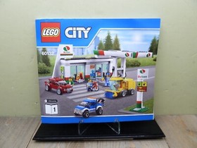 Lego City 60132 Service Station Instruction Manuals Only 2016 Retired