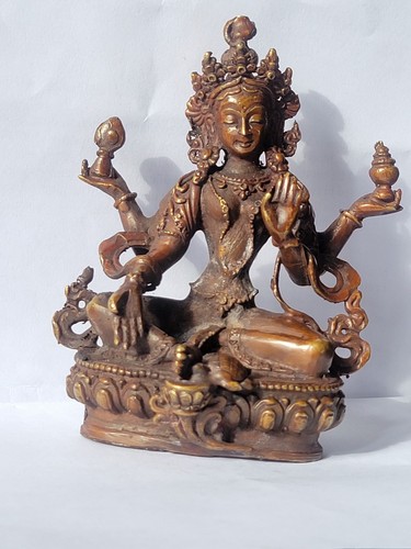 Diosa LAXMI Estatua 4" - Imagen 5 de 7