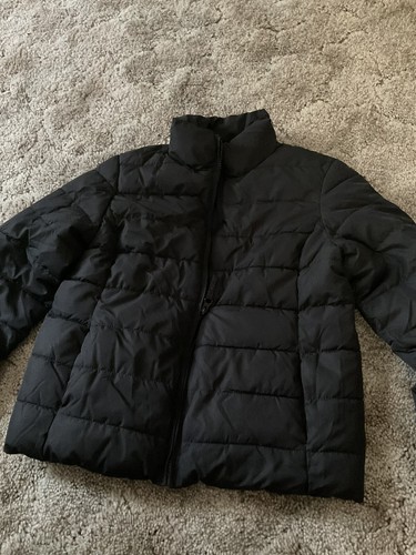 The Childrens Place kids Black Puffer 