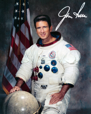 Repro-Autogramm - Apollo 15 - James Irwin - 11,4 x 14,3cm