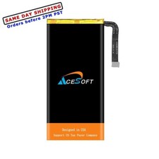 AceSoft 4820mAh Long-Life Slim Extended Battery for Google Pixel 5 GD1YQ US 