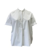 Marina Rinaldi Women's White Festante Pullover Shirt NWT