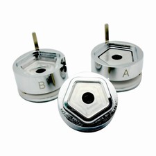 ChiButtons Mould - 58x60mm Pentagon Interchangeable Moulds for Button Maker-B400