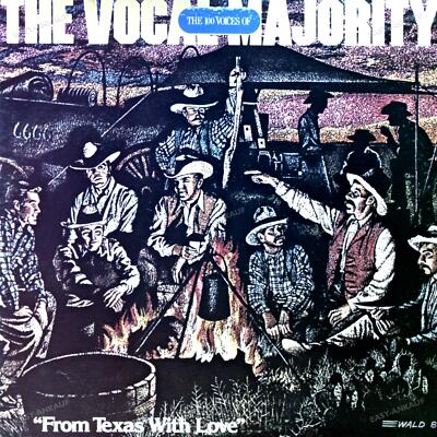 The Vocal Majority - From Texas With Love LP 1980 (VG+/VG+) '