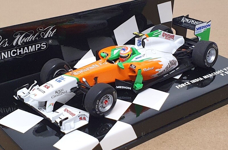 Minichamps 1/43 Scale 410 110015 - F1 Force India Mercedes VJM04 Di Resta 2004