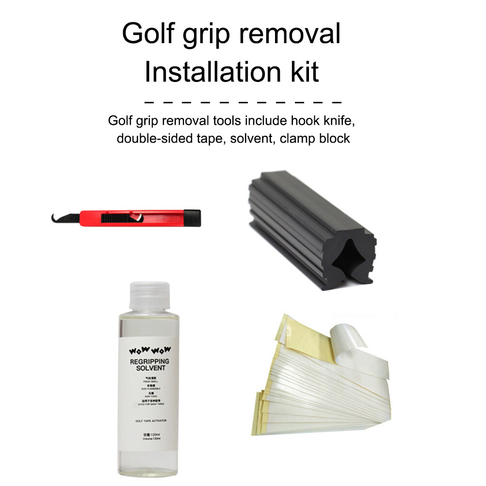 Complete Grip Kit For Club Regripping Includes 15 Tapes Vice Clamp Hook