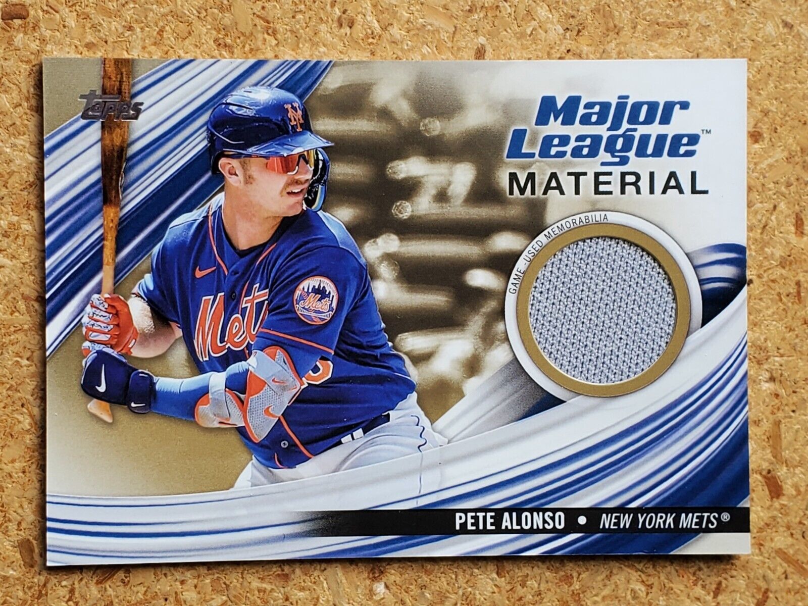 2023 Topps Series 2 Pete Alonso All-Star Jersey Relic /50 88ASR-PA Gold Mets