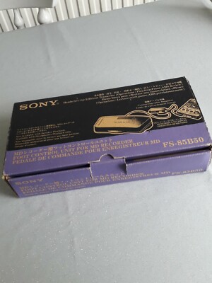 SONY FS-85B50 MDレコーダー用フットコントロールユニット 希少品