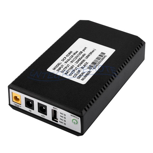 Alimentation sans interruption batterie de secours UPS 10400mAh pour caméra routeur WiFi - Photo 4/11