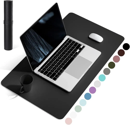 Desk Pad Office Desk Mat Pad PU Leather Waterproof Desk Mat Laptop Mat Dual-Side - Picture 6 of 39