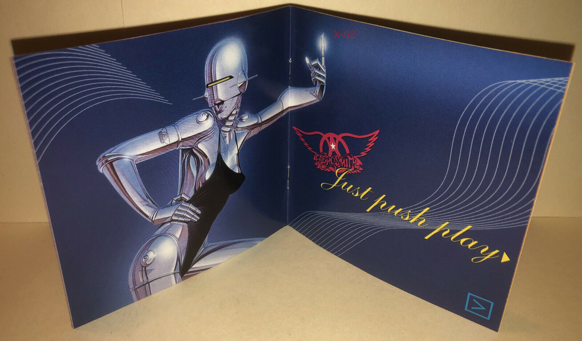 Aerosmith CD Just Push Play hit JADED Hajime Sorayama robot
