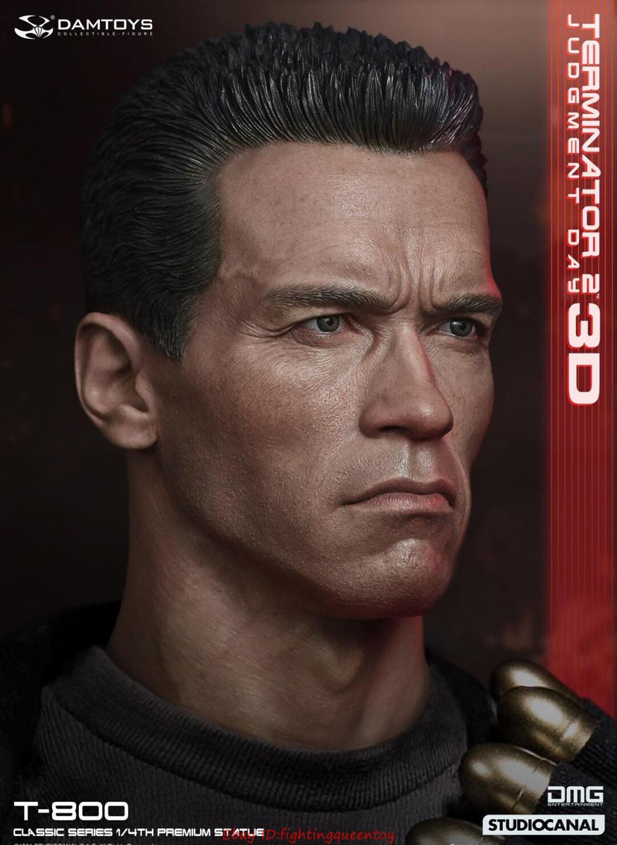 1/4 プレミアムスタチュー ターミネーター2 T-800 DAMTOYS Dam toys 1/4 Terminator 2 T800 Arnold Schwarzenegger CS001