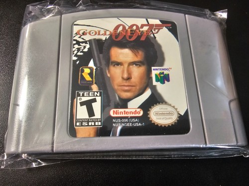 New Nintendo Goldeneye 007 James Bond Nintendo 64 N64 Game Cartridge - Picture 3 of 8