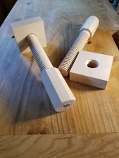 Acer-Ferrous Moxon Vise Kit for woodworker's bench *MADE IN USA* Wooden Screws