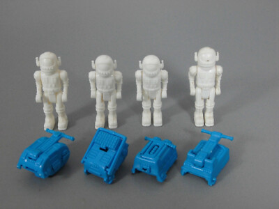 STECKIS: Astronauten m. mob. Einsatzgeräten (1. Serie) EU 1991 - KPS blau/weiß