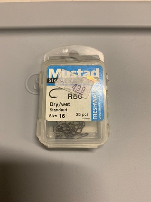 18 MUSTAD 9671 WET NYMPH HOOKS SIZE