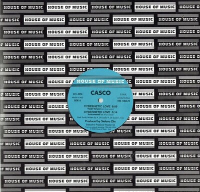 CASCO - Cybernetic Love (Vinyl 12-inch Single, 33 RPM) - New - Made in Italy