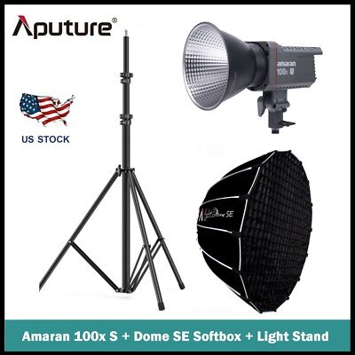 Aputure Amaran 100x S 100W Bi-Color LED Video Light Dome SE 