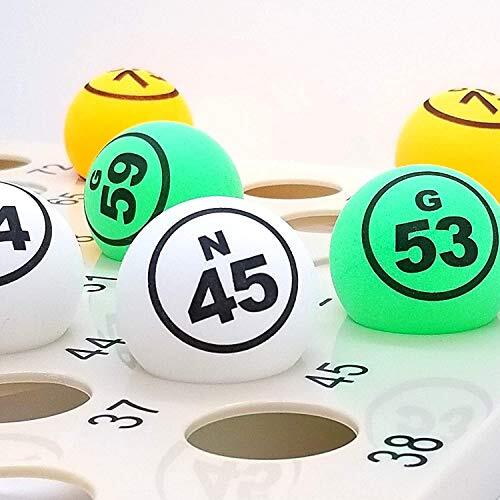 Professional Bingo Game Set with Extra Large Bingo Cage (19” High