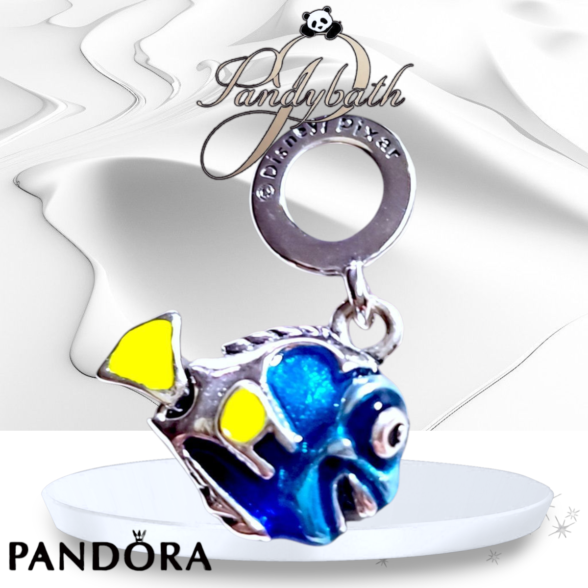 Pandora 925 Disney Pixar Dory Dangle Charm Pendant 792025C01