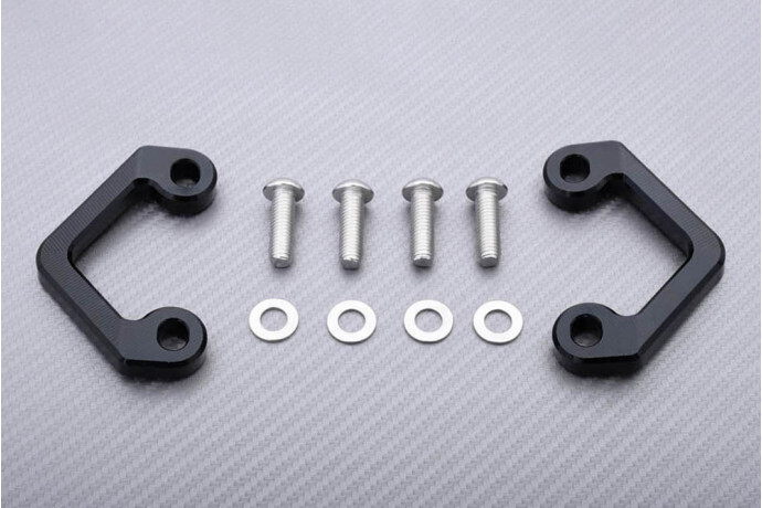 Supports de sangles pour sac de selle moto YAMAHA MT-09 en road-trip