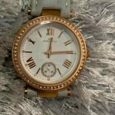 RJR John Rocha - RP £45 - 6036-42 Women's Wrist Watch Pale Grey Crystals