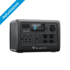 BLUETTI EB55 700W Portable Power Station Solar Generator LiFePO4 for Road Trip
