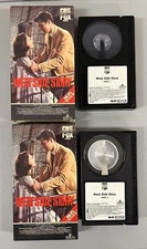 West Side Story Part 1 & 2 Betamax Tape CBS Fox Video 1984 4519 Natalia Wood