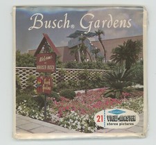 Busch Gardens Tampa Florida Sawyer's View-Master Packet A-988 Sealed New