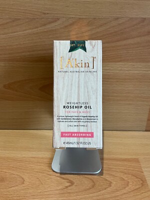 エイキンAkin Organic Rosehip Oil 45ml Akin Certified Organic Rosehip Oil, 45ml : Amazon.sg: Beauty
