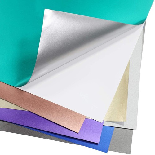 Matte Metallic Adhesive Craft Vinyl Cutting Film Works with Cut Cup Decor DIY - Picture 5 of 15
