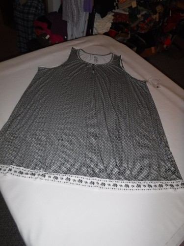 Size Plus Sleeveless Sleepshirts ,3X,2X,Croft & Barrow,95% rayon 5% spandex NWT - Picture 15 of 43