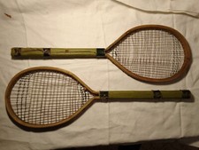 TENNIS - BADMINTON : 2 ANTICHISSIME RACCHETTE   !!!!