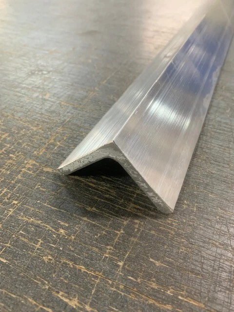 1/4" Thick x 2" x 2" Aluminum Angle x 40" Long, 6061 Aluminum - Image 2 of 3