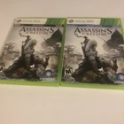 Assassin's Creed III 3 - Xbox 360 Game - Walmart And GameStop Editions.