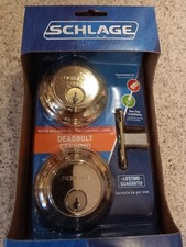 3 Schlage d.c deadbolts KEYED ALIKE