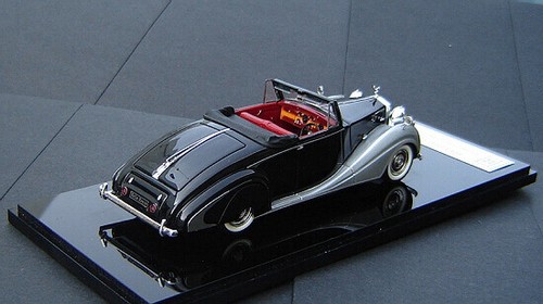 1/43 Rolls- Royce 1950 Silver Wraith Roadster ( Silver / Black) - Picture 5 of 5