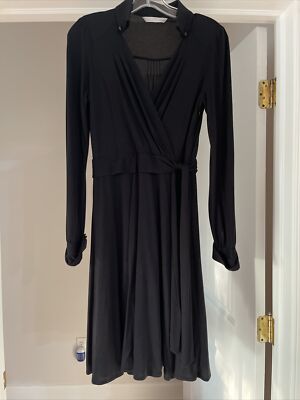 bcbg black wrap dress BCBG Max Azria
