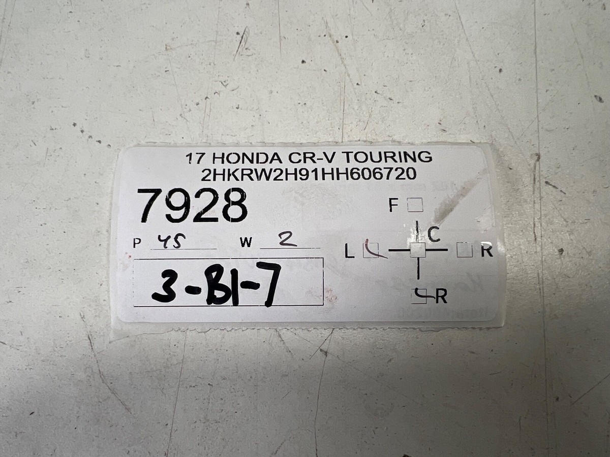 2017-2022 HONDA CR-V REAR LEFT DRIVER SIDE ABS SPEED SENSOR WIRE