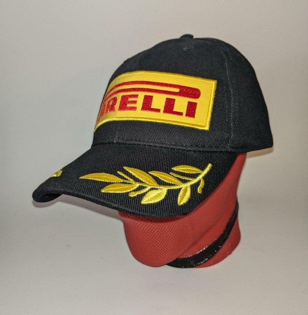 PIRELLI Racing F1 Formula One Baseball Hat Cap W/ Adjustable Strap | eBay