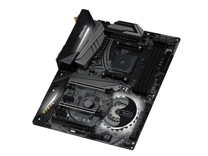 For ASROCK X470 TAICHI motherboard X470 AM4 4*DDR4 64G HDMI ATX Tested OK - Image 2 of 4