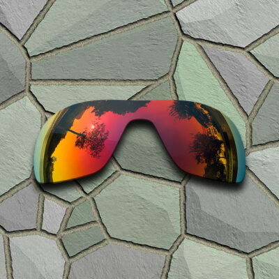 US Violet Red Polarized Lenses Replacement For-Oakley TURBINE