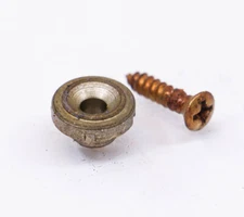 AGP ™ - Telecaster ® - Relic Aged Nickel Vintage Round String Tree and Screw