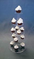 Espositore alzate per torte in plexiglas 5 mensole spessore plex 6 mm