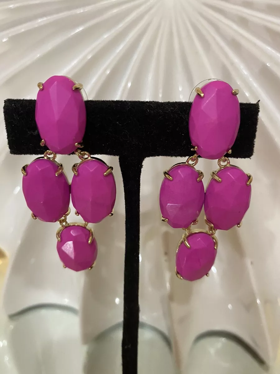 Kendra scott hot pink best sale earrings