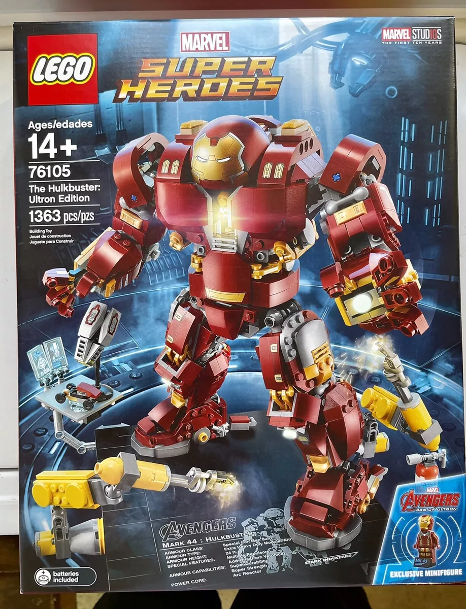 LEGO Marvel Hulkbuster Ultron Edition 76105 Avengers NEW | eBay