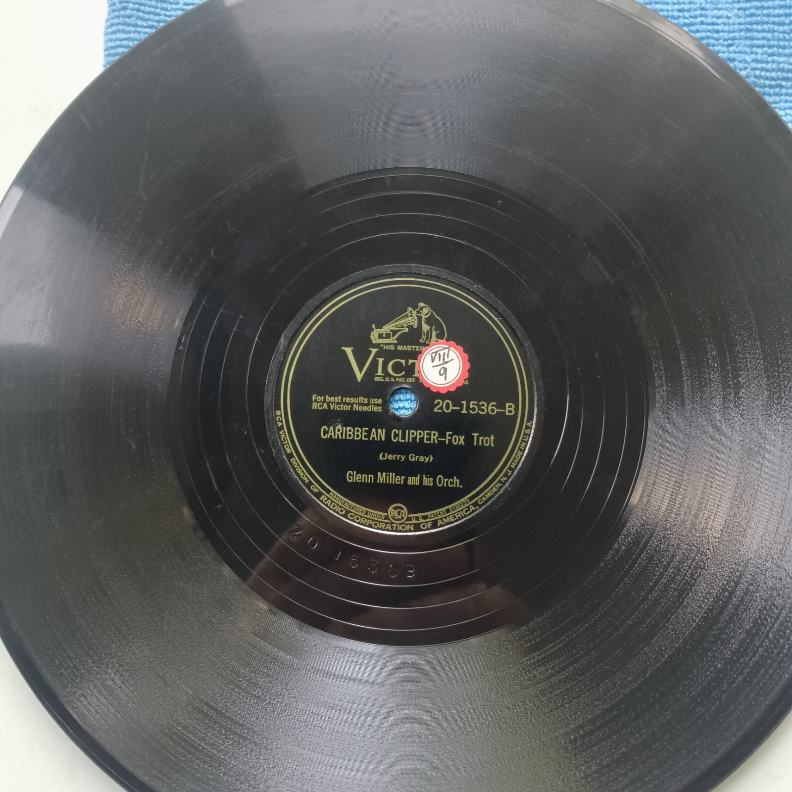 Glenn Miller Blue Rain/Caribean Clipper 10" 78RPM eBay