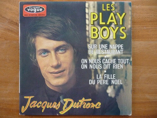 JACQUES DUTRONC / Les play boys + 3 / Vogue EPL 8497 - F 1966