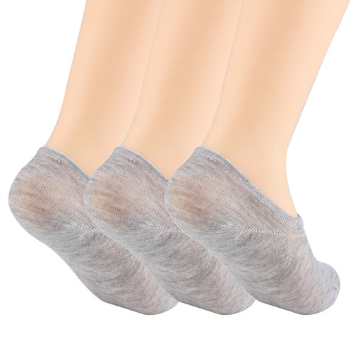 Womens No Show Cotton Socks Non Slip Flat Boat Line Low Cut Socks ( 3-6 Packs ) - Picture 12 of 28