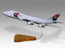 Boeing 747-200 MK Airlines Desk Wood Airplane New Model Large Scale 1/150